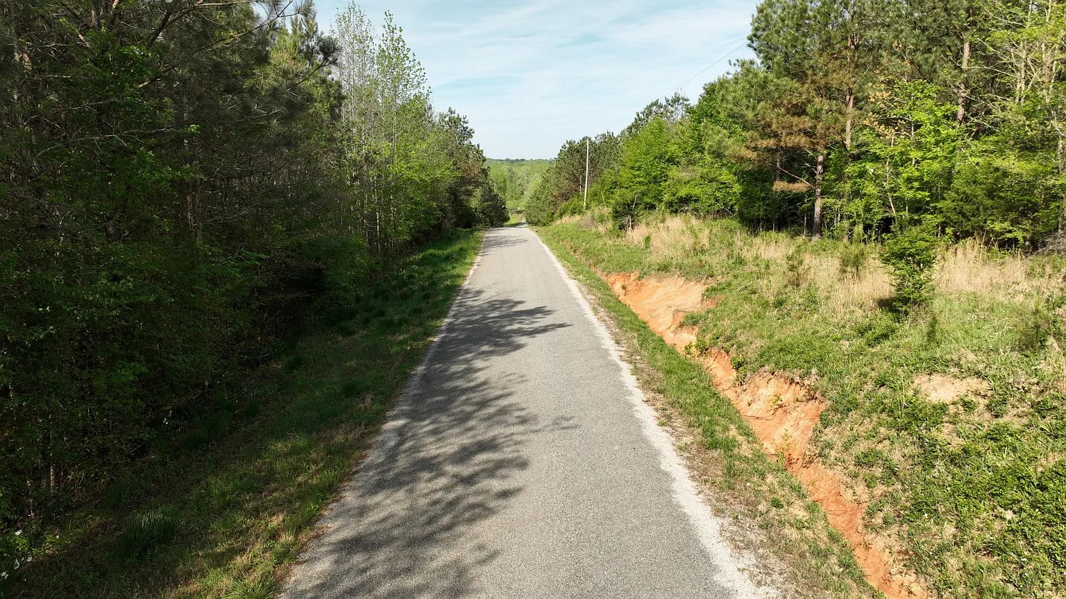 Forested section