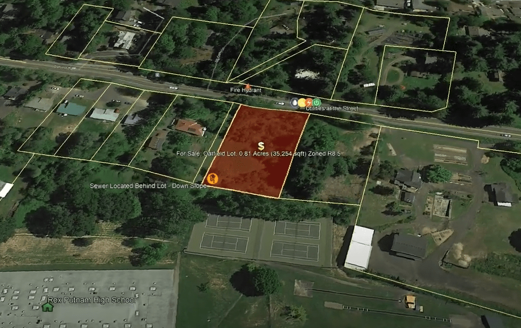Oatfield Rd - Large Infill Parcel